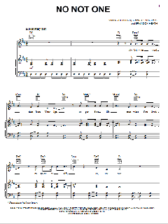 No Not One von Brandon Heath (Download) 