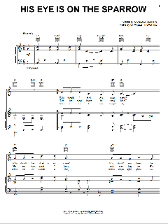His Eye Is On The Sparrow von Mahalia Jackson (Download) 