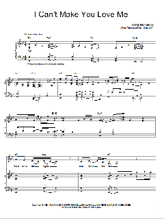 I Can't Make You Love Me von Bonnie Raitt (Download) 