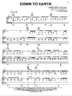 Down To Earth von Justin Bieber (Download) 