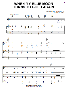 When My Blue Moon Turns To Gold Again von Eddy Arnold (Download) 