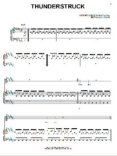 Thunderstruck von Angus Young (Download) 