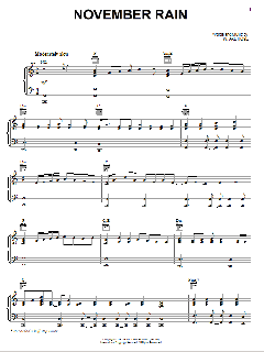 November Rain von Guns N' Roses (Download) 