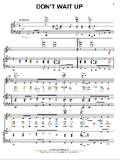 Don't Wait Up von Diane Birch (Download) 