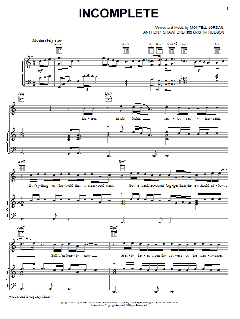 Incomplete von Sisqo (Download) 