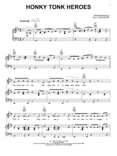 Honky Tonk Heroes von Waylon Jennings (Download) 