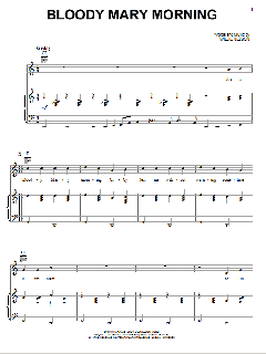 Bloody Mary Morning von Willie Nelson (Download) 