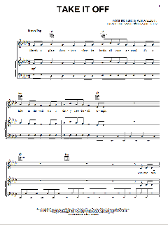 Take It Off von Lukasz Gottwald (Download) 