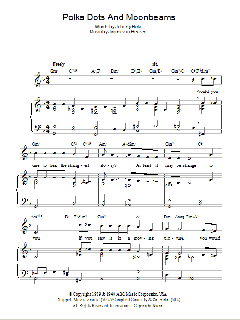 Polka Dots And Moonbeams von Mel Torme (Download) 