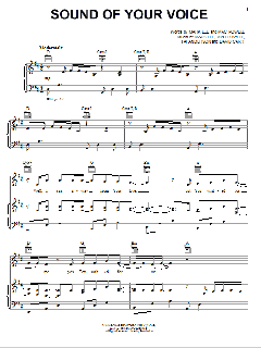 Sound Of Your Voice von Third Day (Download) 