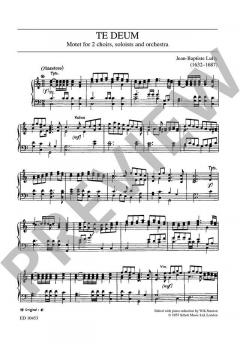 Te Deum von Jean Baptiste Lully 