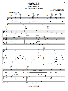 Hawaii (Main Theme) von Elmer Bernstein (Download) 