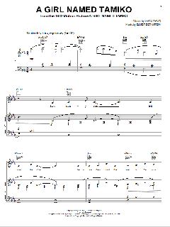 A Girl Named Tamiko von Elmer Bernstein (Download) 