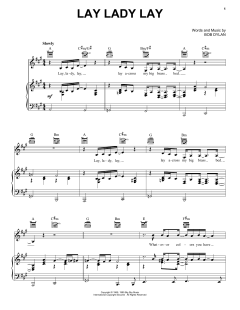Lay Lady Lay von Bob Dylan (Download) 
