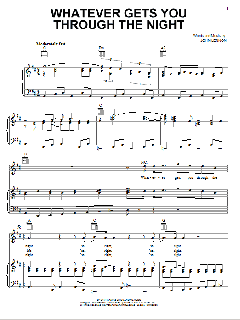 Whatever Gets You Through The Night von John Lennon (Download) 