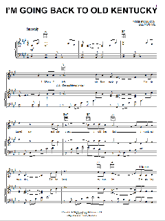 I'm Goin' Back To Old Kentucky von Bill Monroe (Download) 