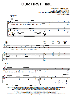Our First Time von Bruno Mars (Download) 