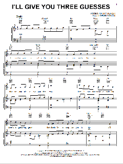 I'll Give You Three Guesses von Henry Mancini (Download) 