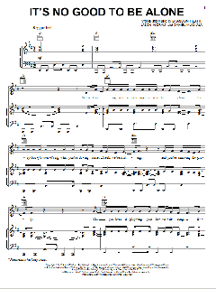 It's No Good To Be Alone von Brandon Heath (Download) 