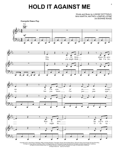 Hold It Against Me von Britney Spears (Download) 