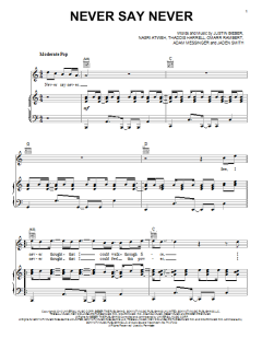 Never Say Never von Justin Bieber (Download) 