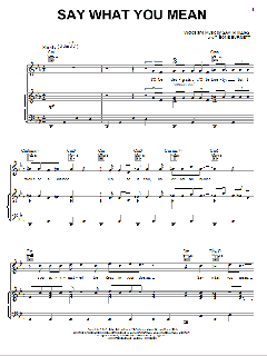 Say What You Mean von Sam Phillips (Download) 