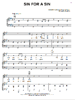 Sin For A Sin von Miranda Lambert (Download) 