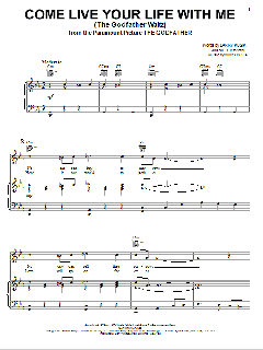 Come Live Your Life With Me (The Godfather Waltz) von Nino Rota (Download) 