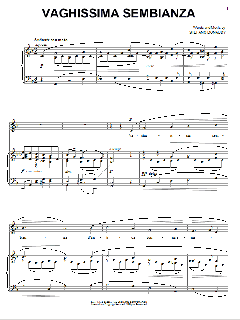 Vaghissima Sembianza von Stefano Donaudy (Download) 