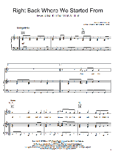 Right Back Where We Started From von Maxine Nightingale (Download) 