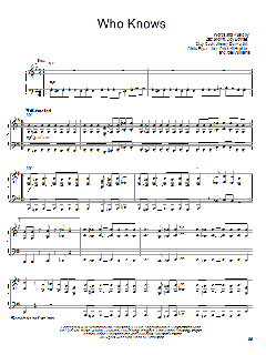 Who Knows von Clay Cook (Download) 