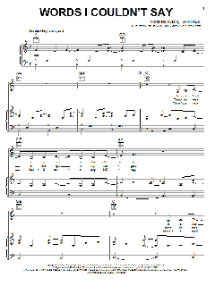 Words I Couldn't Say von Tammi Kidd (Download) 