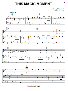 This Magic Moment von Doc Pomus (Download) 