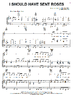 I Should Have Sent Roses von Elton John (Download) 