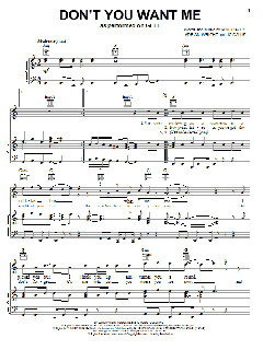 Don't You Want Me von The Human League (Download) 