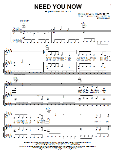 Need You Now von Glee Cast (Download) 