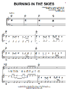Burning In The Skies von Linkin Park (Download) 