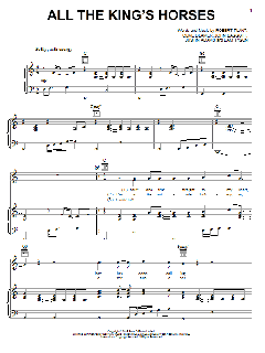 All The King's Horses von Robert Plant (Download) 