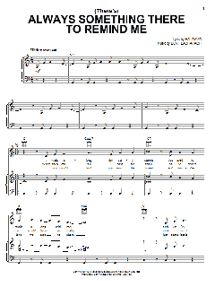 (There's) Always Something There To Remind Me von Dionne Warwick (Download) 