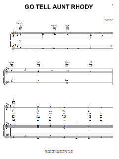 Go Tell Aunt Rhody von Traditional (Download) 