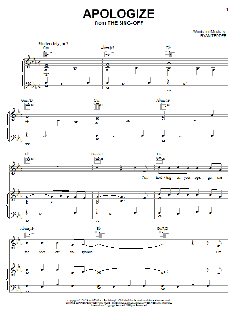 Apologize von Ryan Tedder (Download) 