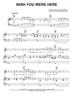 Wish You Were Here von Bill Anderson (Download) 