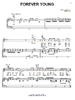 Forever Young von Bob Dylan (Download) 