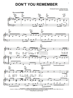 Don't You Remember von Adele (Download) 