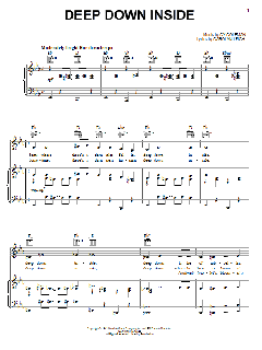 Deep Down Inside von Cy Coleman (Download) 