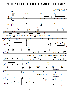 Poor Little Hollywood Star von Cy Coleman (Download) 
