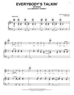 Everybody's Talkin' von Harry Nilsson (Download) 