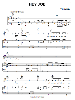 Hey Joe von Jimi Hendrix (Download) 