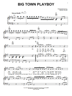 Big Town Playboy von Little Johnny Jones (musical) (Download) 