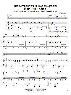 The Simpsons Halloween Special Main Title Theme von Danny Elfman (Download) 